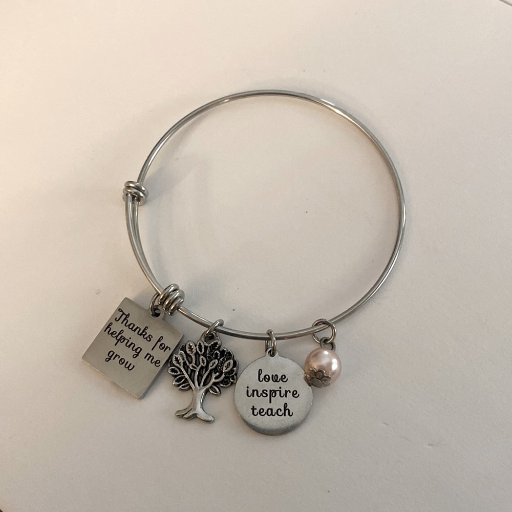 Teacher Charm Bracelet